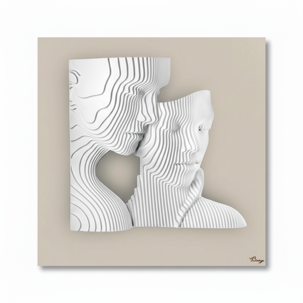 Bongelli - Quadretto Visi Stilizzati