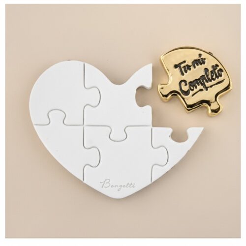 Bongelli - Quadretto Puzzle Cuore Tu mi Completi