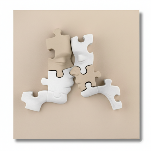 Bongelli - Quadretto Visi Puzzle