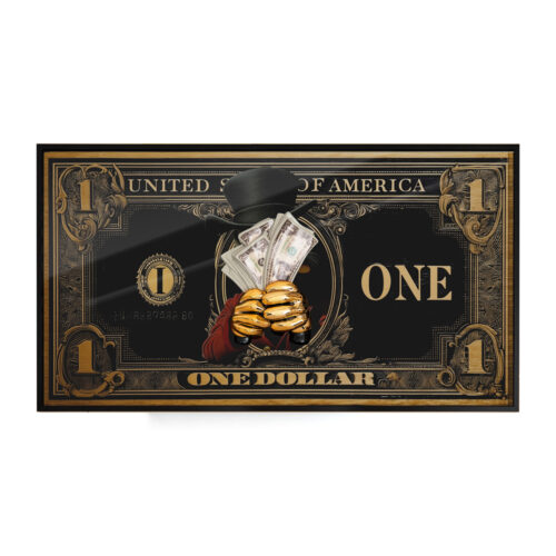 Sequenze - Quadro Dream Big Money Dollar