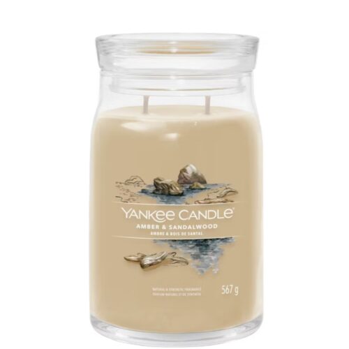 Yankee Candle - Candela Amber & Sandalwood