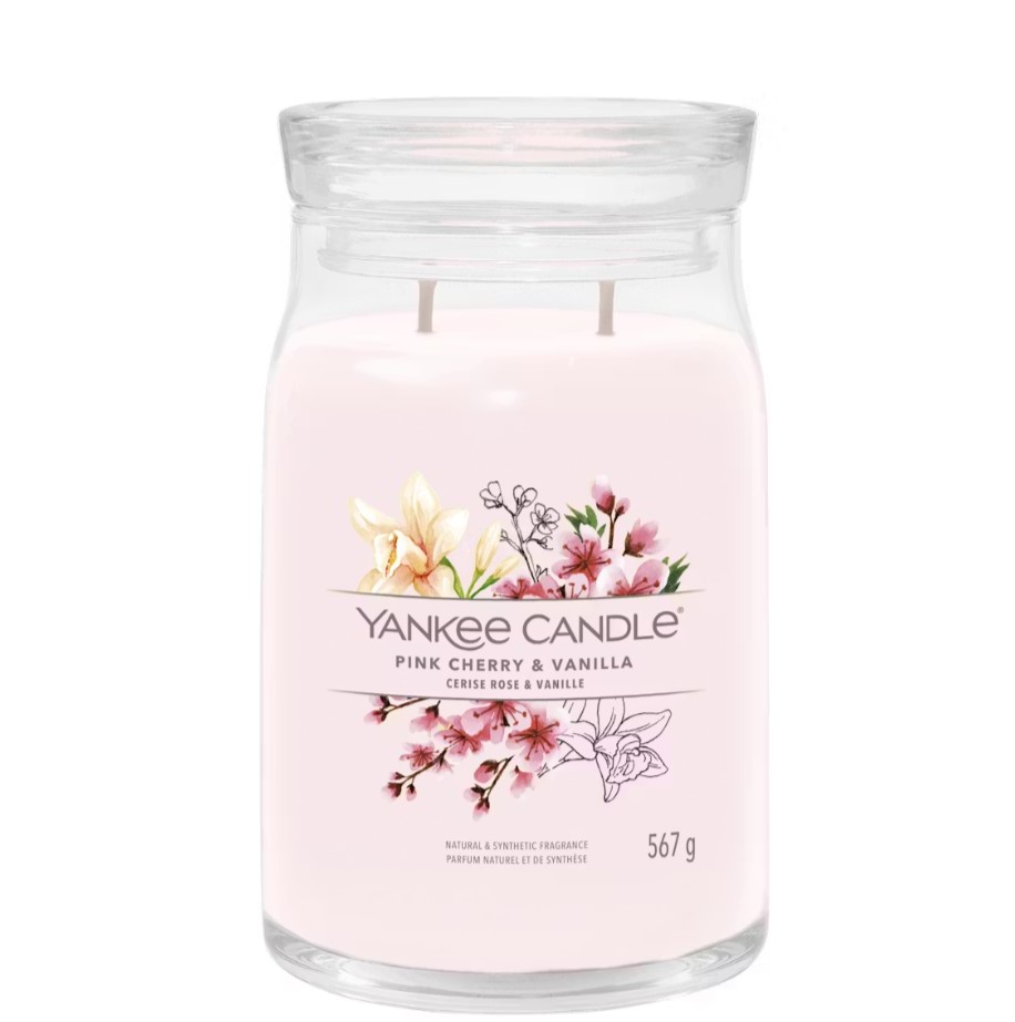 Yankee Candle - Candela Pink Cherry & Vanilla