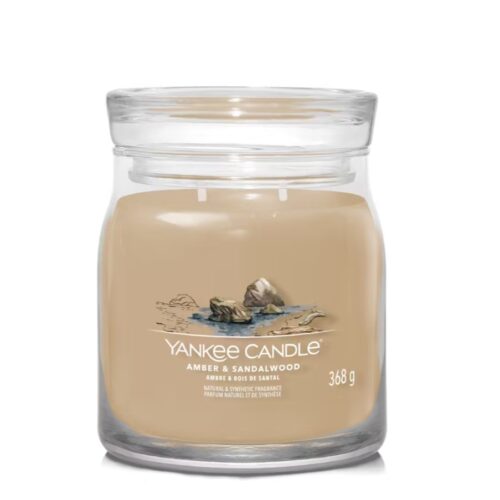 Yankee Candle - Candela Amber & Sandalwood