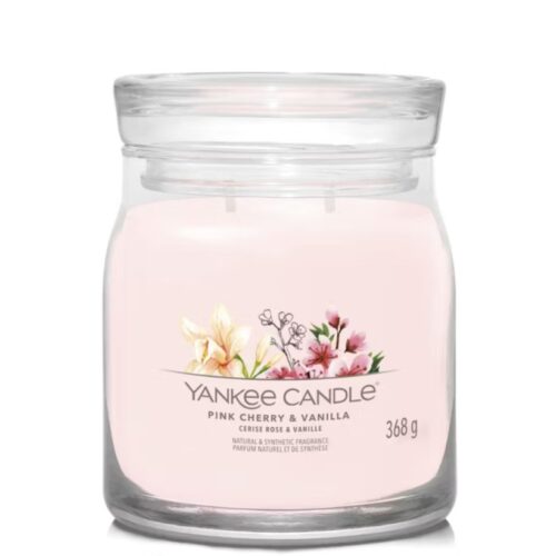 Yankee Candle - Candela Pink Cherry & Vanilla