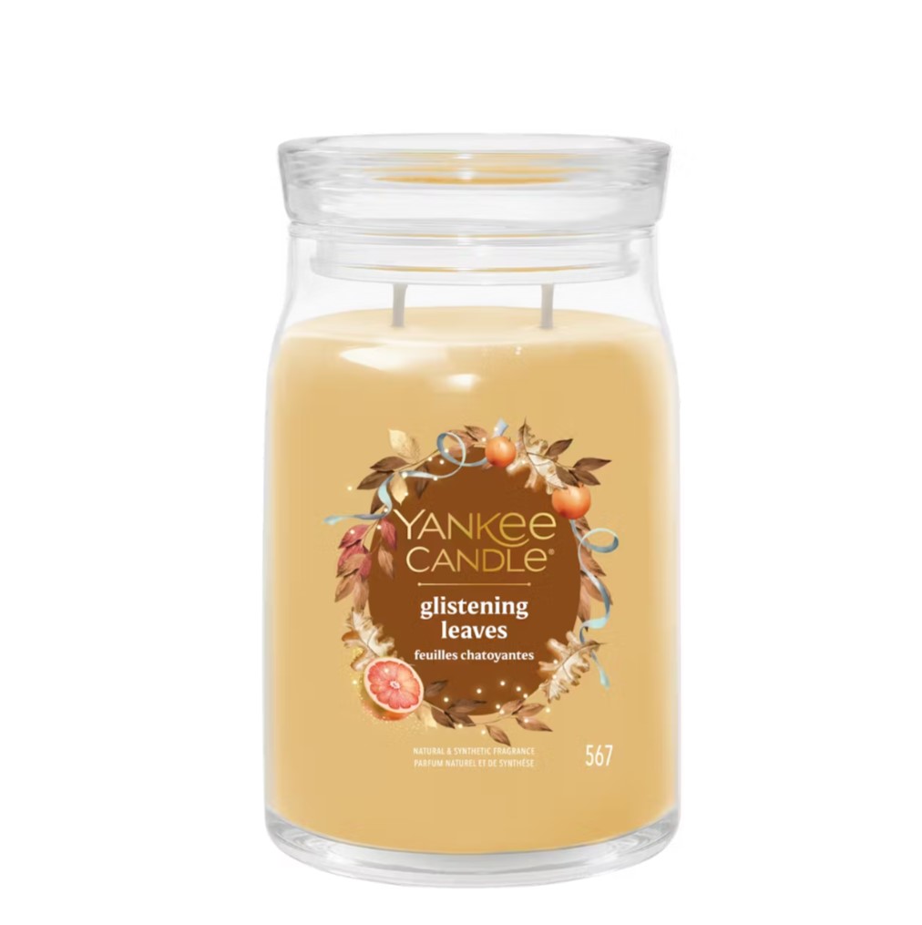 Yankee Candle - Candela Glistening Leaves