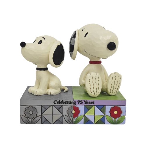 Jim Shore - Mi ricordo di te (statuina di Snoopy anni '50 vs. moderna)