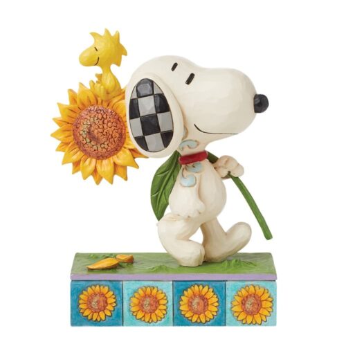 Jim Shore - Snoopy e girasole