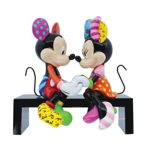 Disney - Scultura d'amore di Topolino e Minnie by Britto