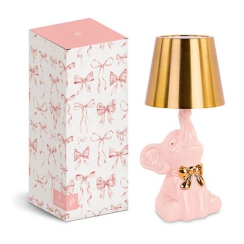 Cupido&Co - Lampada Elefantino Rosa