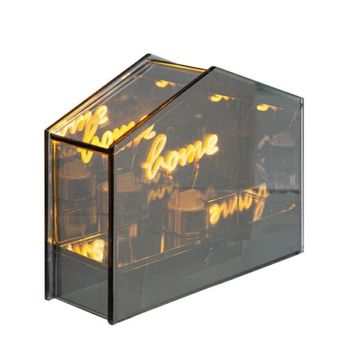 Le Stelle - Lampada led Vetro Fum&egrave;