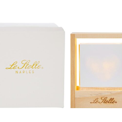 Le Stelle - Lampada Cubo Cuore