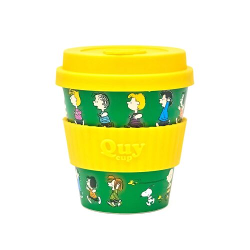 QuyCup - Cappuccino Mug Snoopy Corsa