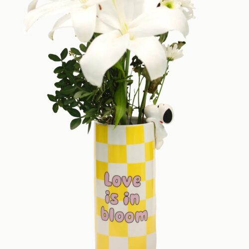 Blogo Design - Snoopy Love in Bloom Yellow