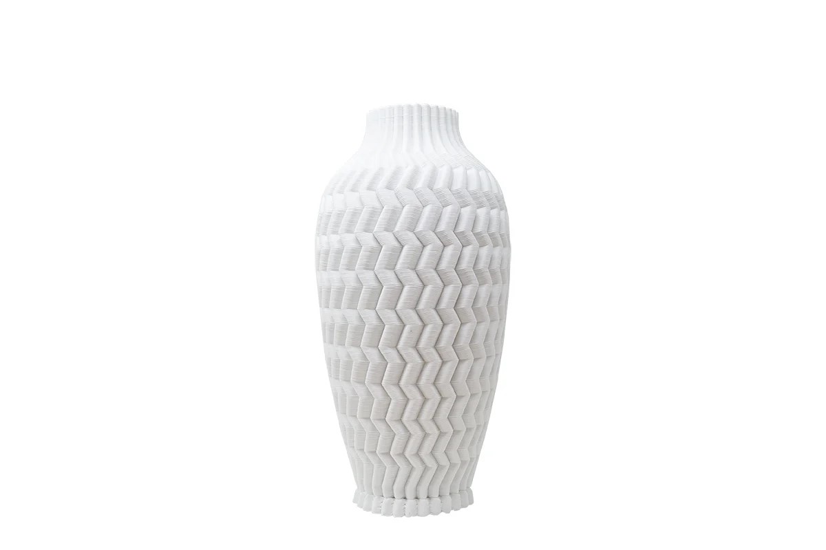 Villa Altachiara - Vaso Sand Bianco 3d H.33cm - immagine 2