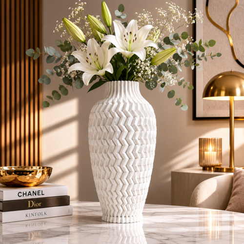 Villa Altachiara vaso Sand bianco