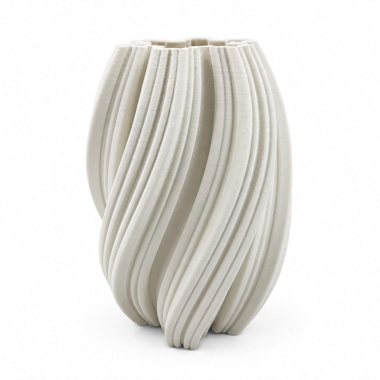 Villa Altachiara vaso Sinuosa bianco