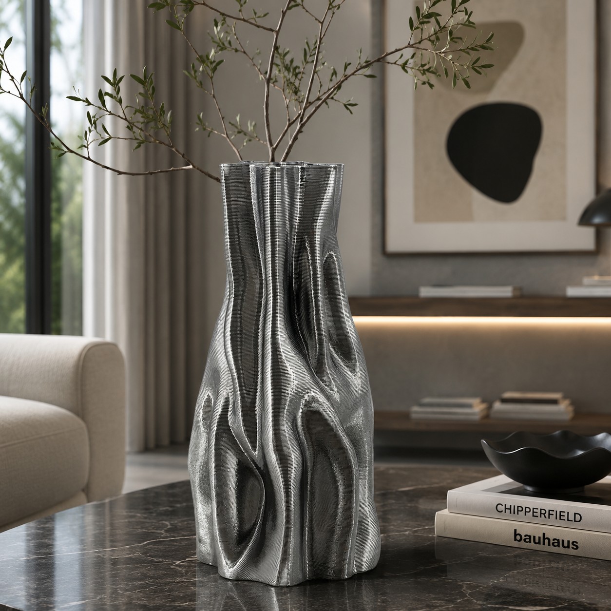 vaso ambientato