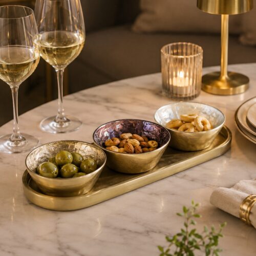 Set Aperitivo Aulica elegante Oro