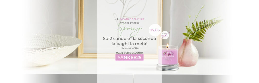 yankee candel promo  BANNER