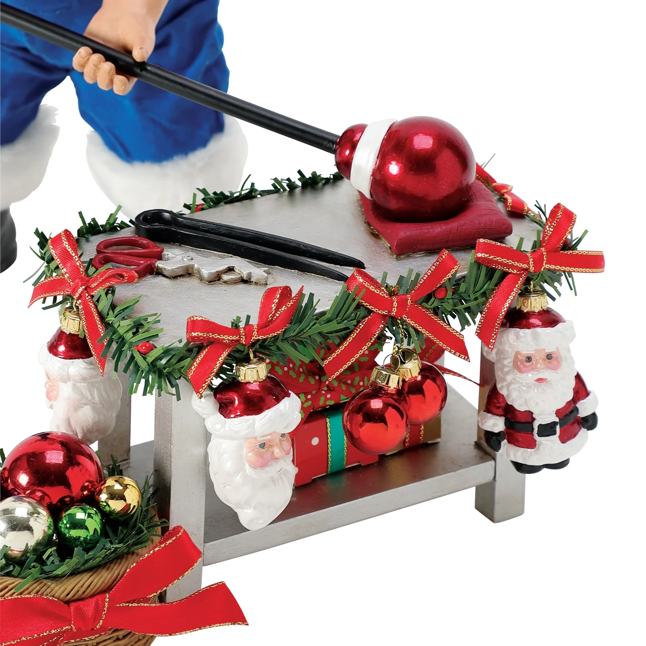 Department 56 - Babbo Natale Soffiatore di Vetro H.25,5 cm - immagine 2