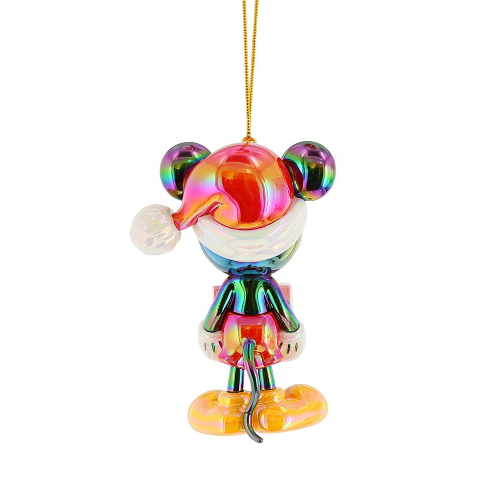 Department 56 - Ornamento Pendente Mickey Mouse Iridescente h.10 cm - immagine 2