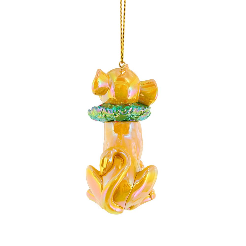Department 56 - Decorazione Pendente Simba con Ghirlanda h.10cm - immagine 2
