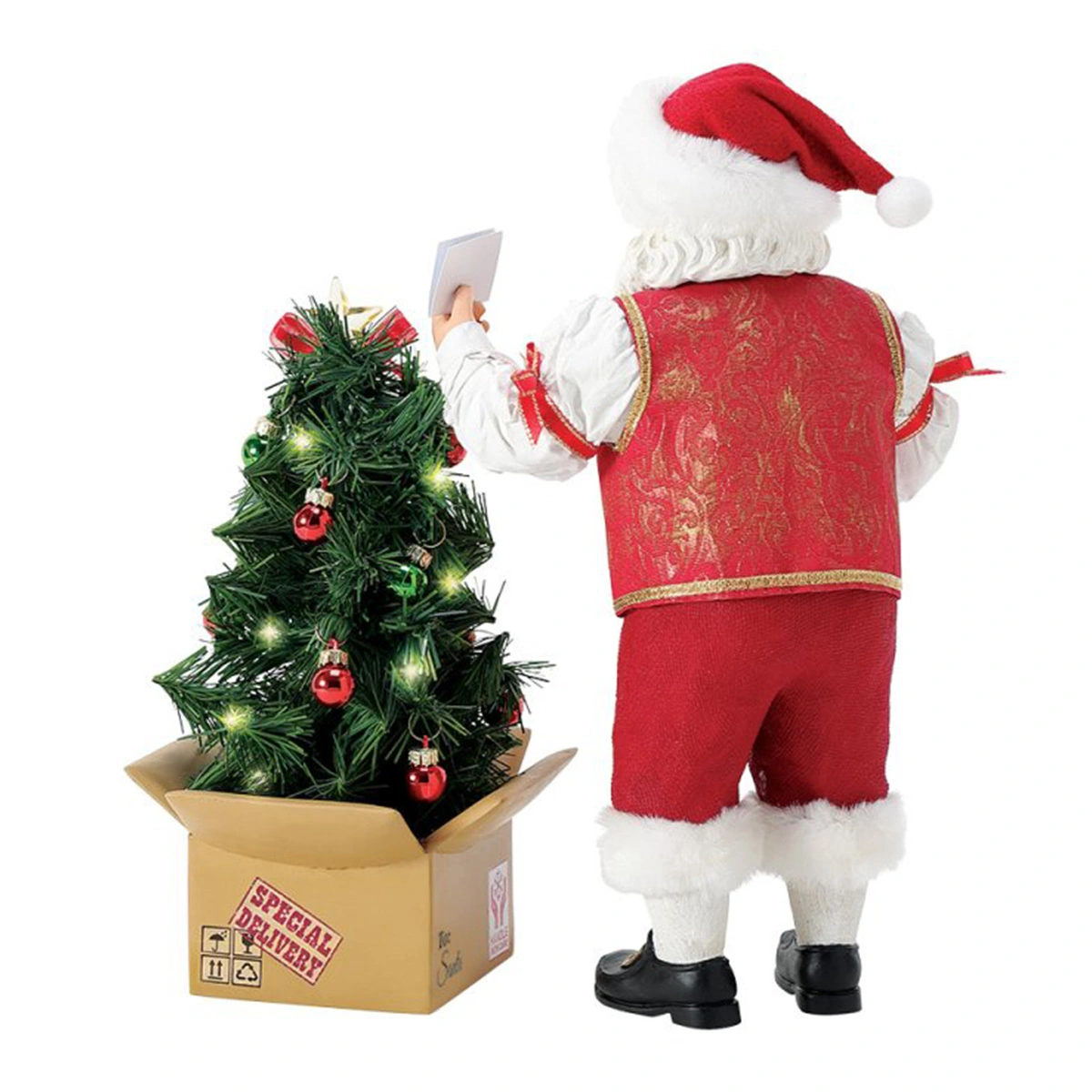 babbo natale con albero a comparsa cm dept d cfe