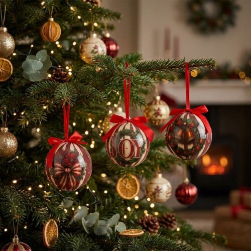 TRIS PALLINE NATALE